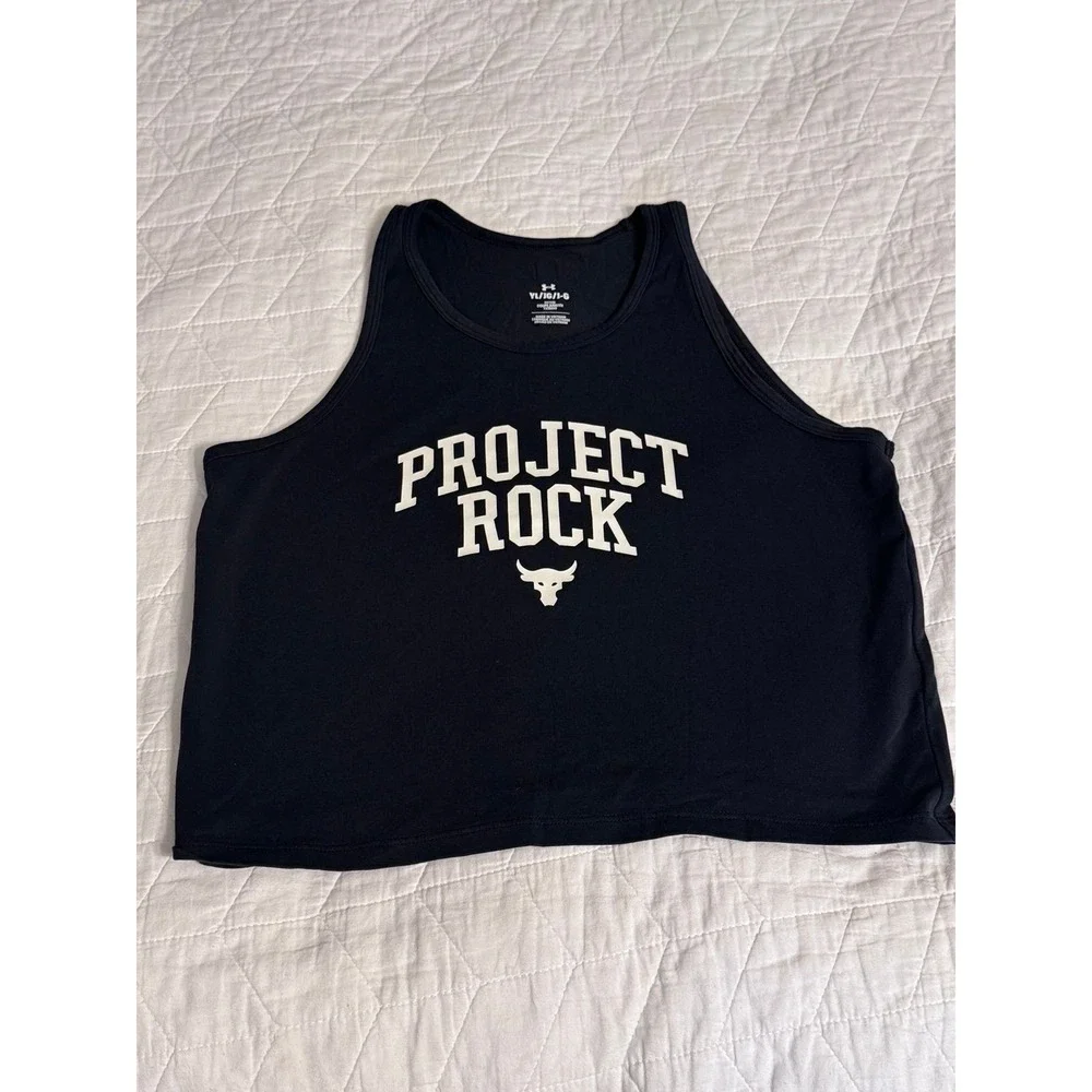 Project Rock Under Armour  Tank Top girls size‎ xl like new